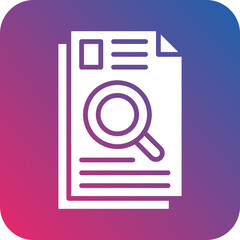 Research Icon Style