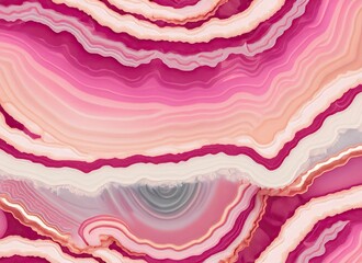 The illustration of 
pink agate pattern, ai contents by firefly