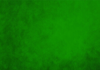 Fototapeta na wymiar Dark and light green gradient background It is beautifully decorated with patterns from the paint brush tool.