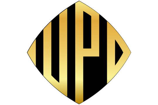 recommend clip art: UPD, PD, UP, logo. Abstract initial monogram letter alphabet logo design