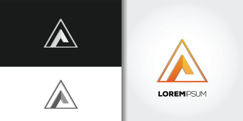 triangle geometric logo