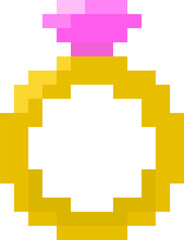 Pixel Art Ring