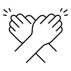 Obraz premium Team spirit icon