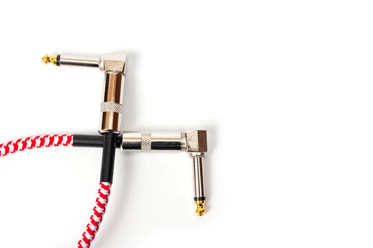 Jack cord for guitar and connection of various musical devices, pedals, amplifier and so on.