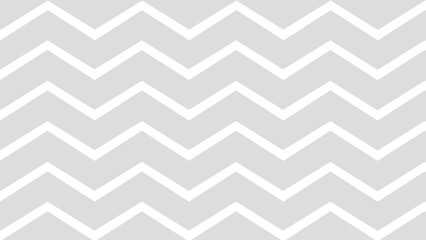 Grey and white zigzag wave geometric pattern background