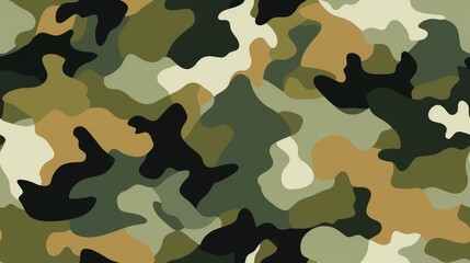 Fototapeta premium Camouflage background, AI generated Image