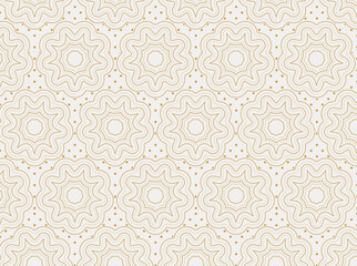 Floral Pattern cute seamless simple line art background design vector illustration ornament geometric traditional decoration