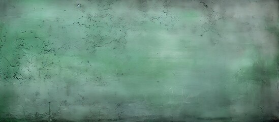 Abstract background design featuring a vintage concrete texture in a deep shade of green