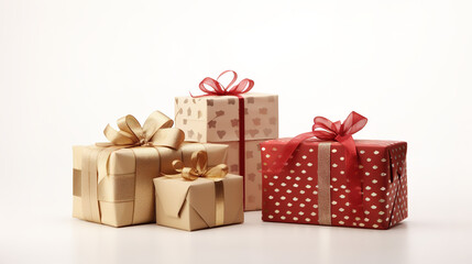 Obraz premium gift box with ribbon