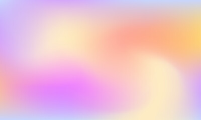 Vector gradient trendy background. vivid blurred colorful wallpaper background