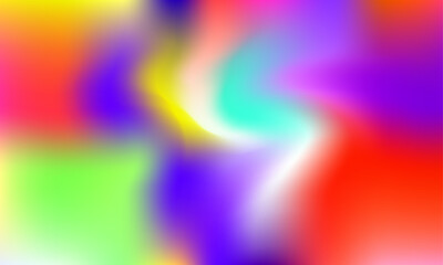 Vector gradient trendy background. vivid blurred colorful wallpaper background