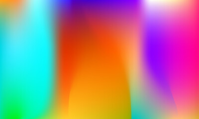 Vector gradient trendy background. vivid blurred colorful wallpaper background