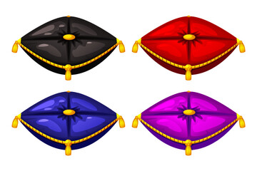 Royal award pillows. Four colors