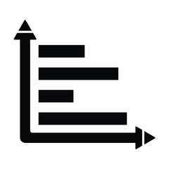 Obraz premium Analysis Graph Icon