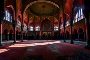 Obraz premium Masjid Wazir Khan Mosque Lahore Pakistan