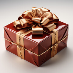 gift box with ribbon