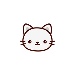 cute coloring book cat set