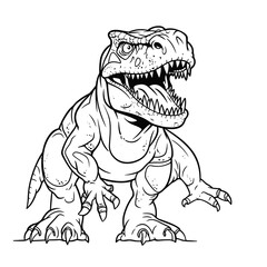 Giganotosaurus Dinosaur, Coloring Pages Png