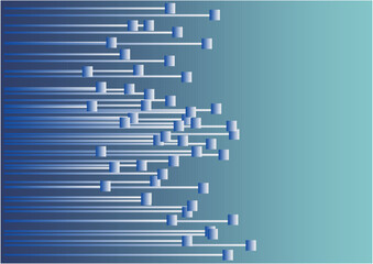 abstract blue background with lines