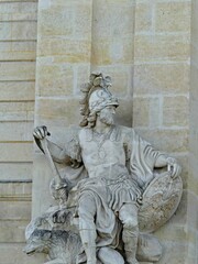 Naklejka premium Paris, France - October 2023: Visit to the Invalides military museum