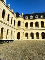 Fototapeta premium Paris, France - October 2023: Visit to the Invalides military museum