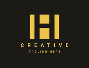 Creative Letter H Logo Design Icon