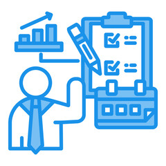 Obraz premium Planning Icon