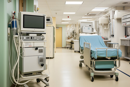 medical equipment in a hospital or healthcare facility
