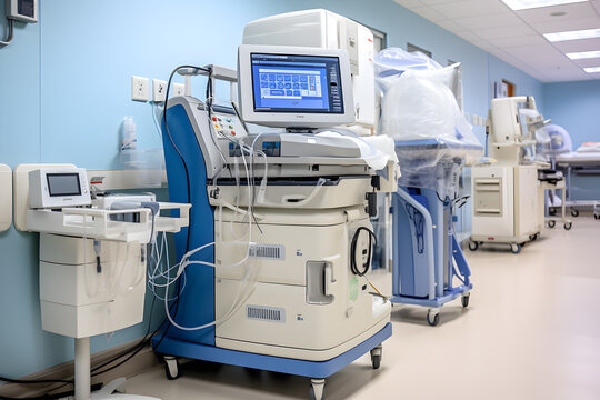 medical equipment in a hospital or healthcare facility