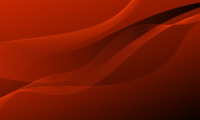 red lines wave curve soft gradient abstract background