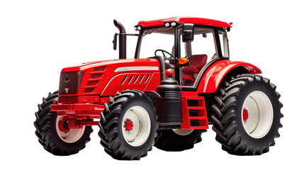 Obraz premium Red Tractor