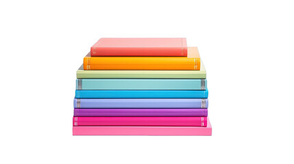 Fototapeta premium Colorful Books Isolated