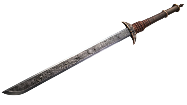 Sword Isolated