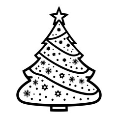 Christmas Tree Svg Vector, Christmas Svg, Christmas Tree Svg, Christmas Clipart, Christmas Tree Png, Christmas Digital,Cricut,Silhouette