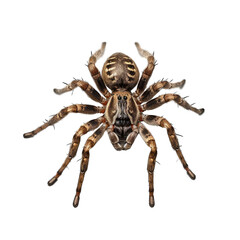 Fototapeta premium spider isolated on white background