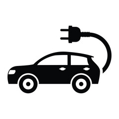 Electric Car Icon