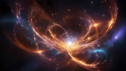 Obraz premium AI generated illustration of a bright and vibrant star beaming with energy