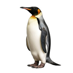 Fototapeta premium Penguin isolated on transparent background generative ai 