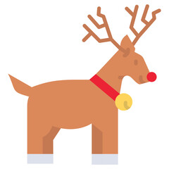 Obraz na płótnie Canvas Reindeer Icon