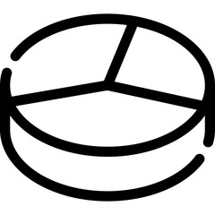 3D Pie Icon