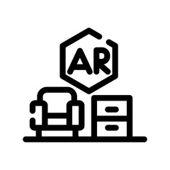 Ar House Decoration Icon