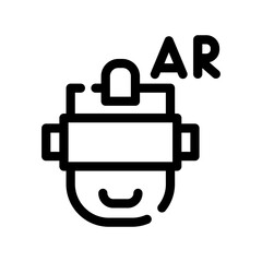 Ar Helmet Icon