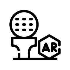 Ar Golf Icon