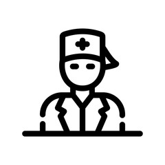 Ophthalmologist Male Icon