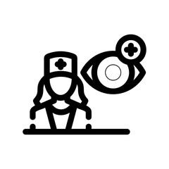 Optician Female Icon