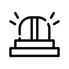 Police Flashlight Icon