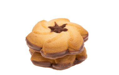 cookie flower isolated