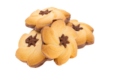 cookie flower isolated
