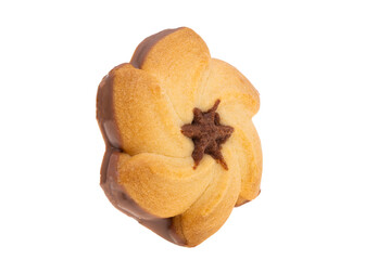 cookie flower isolated