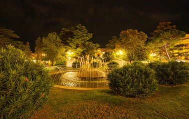 beautiful evening landscape of Verona